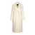 Delilah Coat Cream XS Long wool coat 