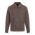 Argus Overshirt Brown S Flannel Zip Overshirt 