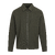 Argus Overshirt Dark Olive S Flannel Zip Overshirt 