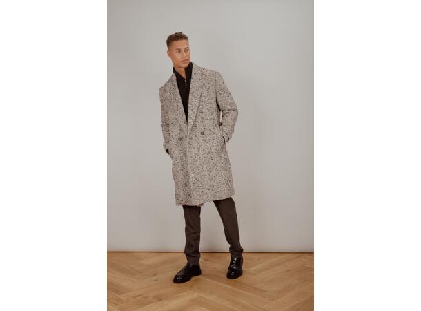 Inigo Coat Brown M Herringbone coat 