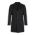 Miles Wool Coat Black M Basic wool coat 