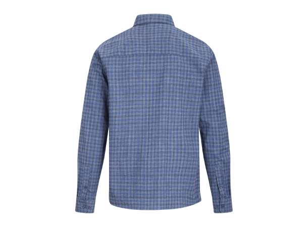 Ronald LS Shirt Navy check L Flannel Check Shirt 