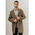 Miles Wool Coat Dark Sand L Basic wool coat 