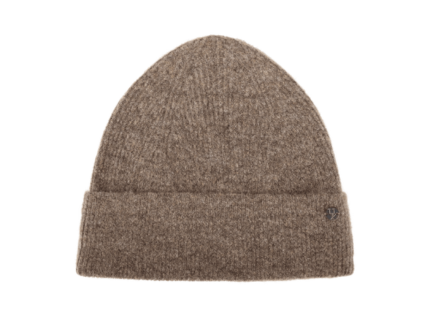 Glory Beanie Mid Brown One Size Basic mohair beanie 