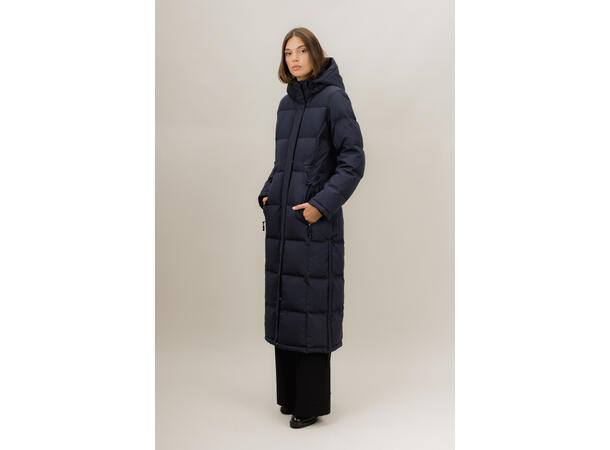 Laya Down Coat Dark Sapphire M Down padded coat 