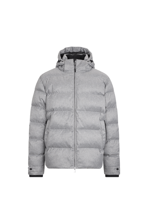 Lester Jacket Brushed flannell padded jacket