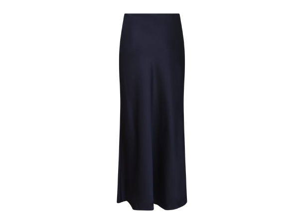 Gamma Skirt Dark Sapphire S Maxi satin slip skirt 