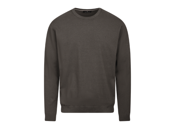 Jake Sweater Olive M Basic knit sweater 