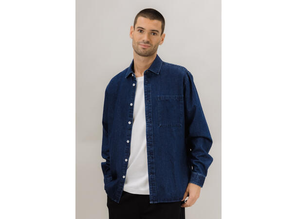 Rocco Shirt Dark blue denim L Denim Shirt 