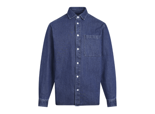 Rocco Shirt Dark blue denim L Denim Shirt 