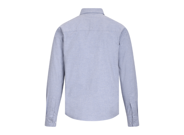 Will LS Shirt Mid blue M Flannel Shirt 