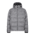 Lester Jacket Grey melange M Brushed flannell padded jacket 