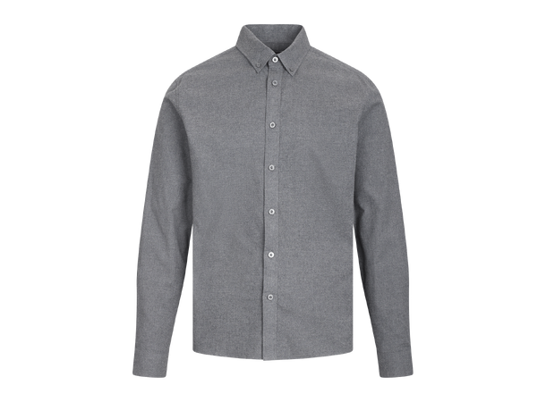 Will LS Shirt Charcoal L Flannel Shirt 