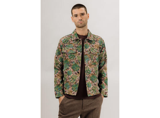 Albus Overshirt Multicol L Jaquard overshirt 