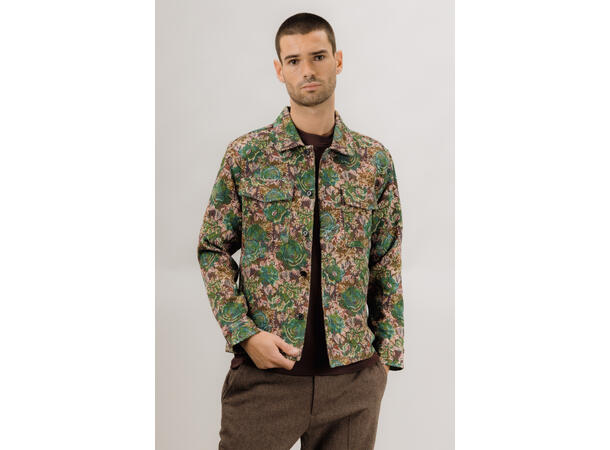 Albus Overshirt Multicol L Jaquard overshirt 