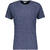 Niklas Basic Tee Mid Blue XL Basic cotton T-shirt 