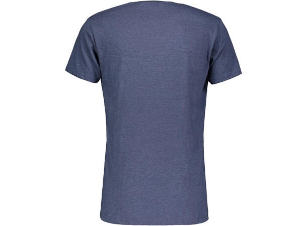 Niklas Basic Tee Mid Blue XXL Basic cotton T-shirt 