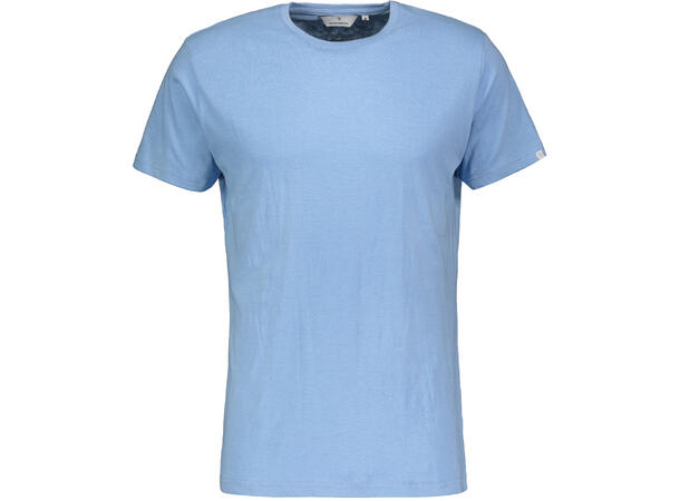 Niklas Basic Tee Light Blue S Basic cotton T-shirt 