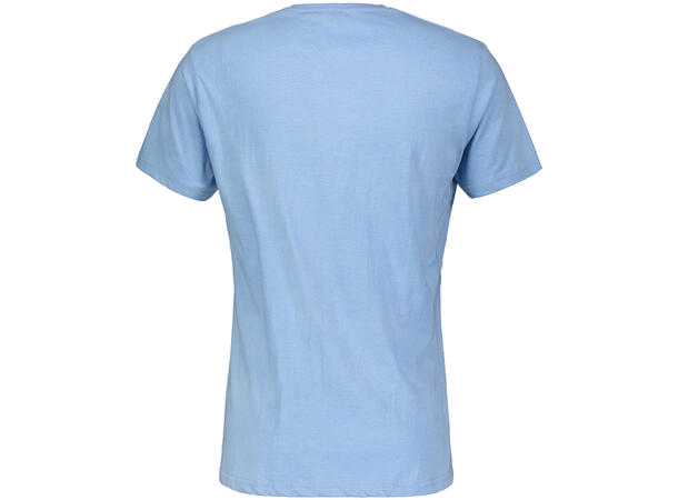 Niklas Basic Tee Light Blue S Basic cotton T-shirt 