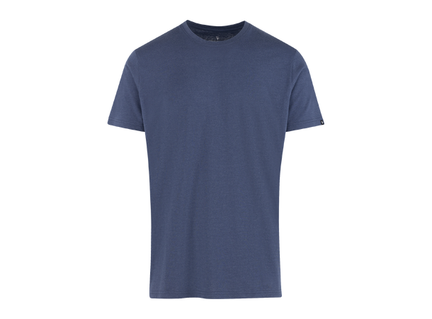 Niklas Basic Tee Dark Navy M Basic cotton T-shirt 
