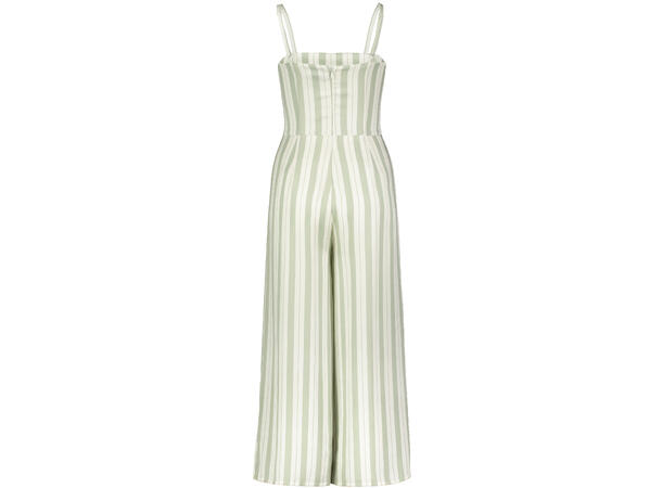 Valentina Jumpsuit Desert Sage Stripe S Tencel bustier jumpsuit 