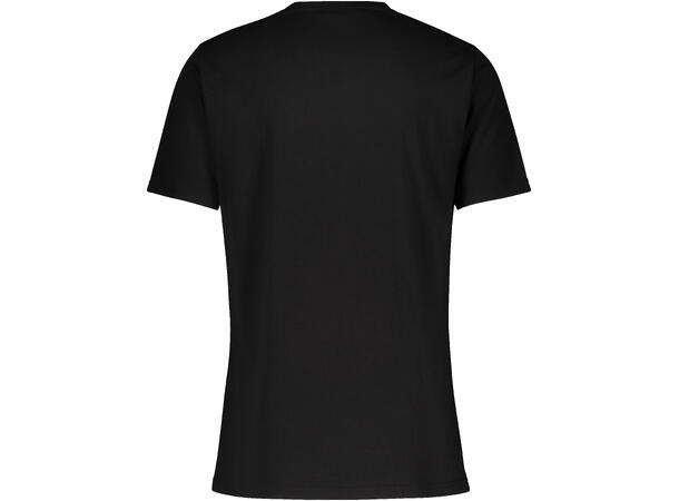 Niklas Basic Tee Solid Black L Basic cotton T-shirt 