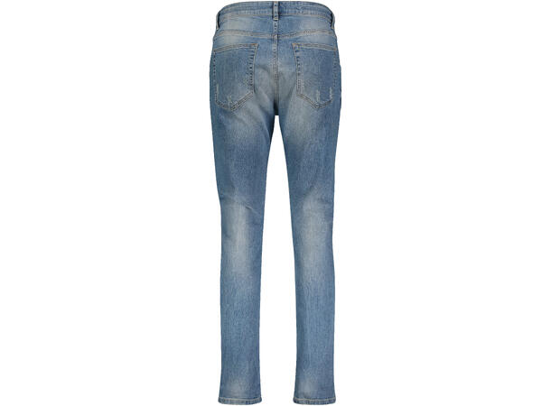 Jay Denim Light blue Denim 34-34 Distressed denim pant 