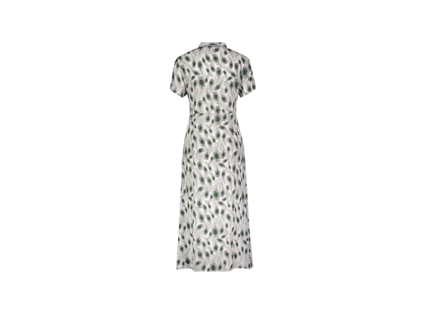 Limor Dress White AOP XS SS shirt dress 