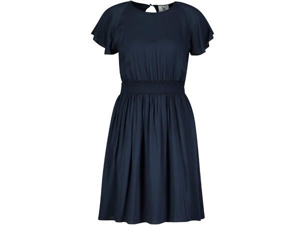 Matilde Dress Navy XL Flattering midi dress 