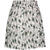Dagny Skirt White AOP S Basic viscose skirt 